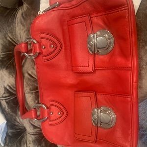 Marc Jacobs Blake handbag Red leather & suede